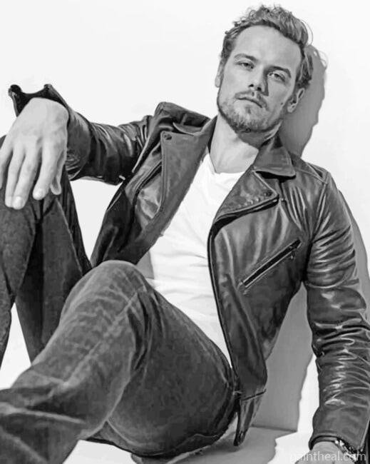 Sam Heughan Actors Painting By Numbers Kits