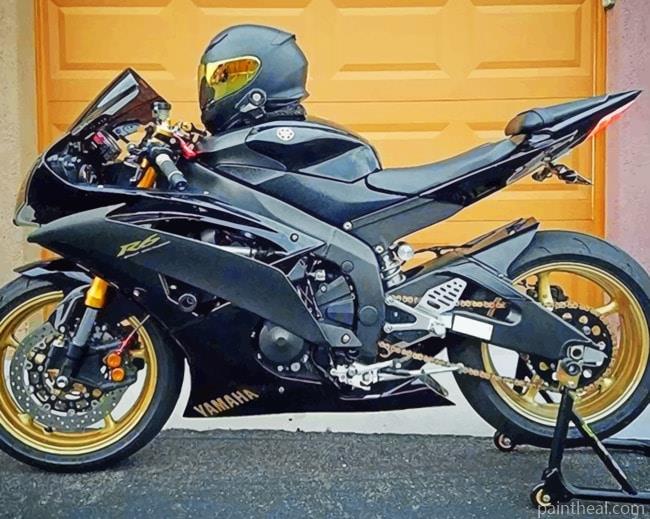 Yamaha R6 Painting By Numbers Kits