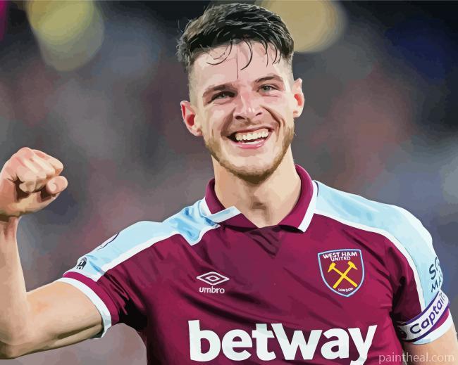 West Ham United Player Painting By Numbers Kits