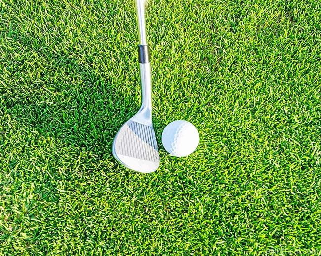 Ball With Golf Club Painting By Numbers Kits
