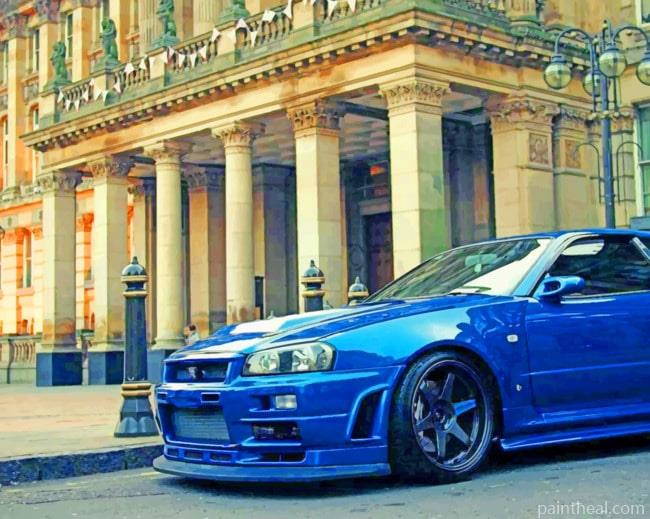 Nissan Skyline Painting By Numbers Kits