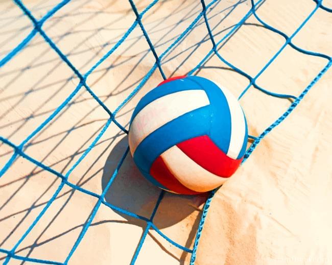 Colorful Volleyball Painting By Numbers Kits