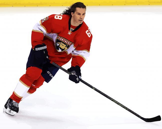 Jagr Czech Painting By Numbers Kits