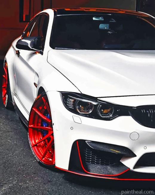 Bmw M4 Painting By Numbers Kits