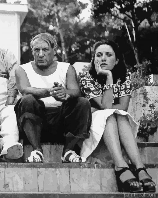 Picasso And Dora Maar Painting By Numbers Kits