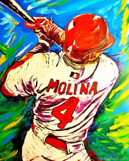 Yadier Molina Painting By Numbers Kits