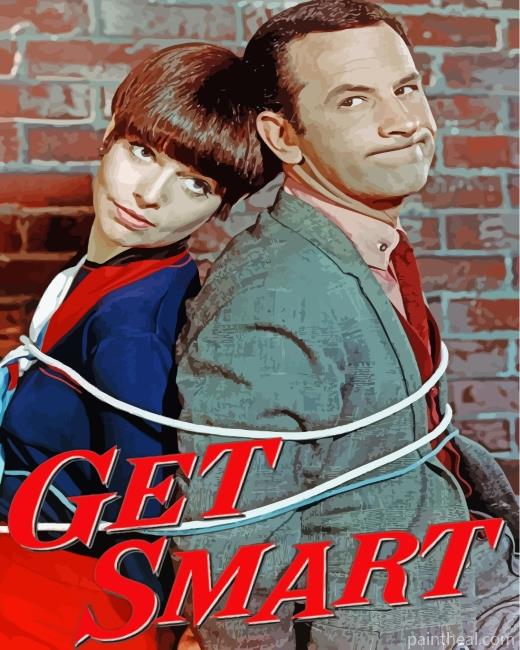 Get Smart Movie Poster Painting By Numbers Kits