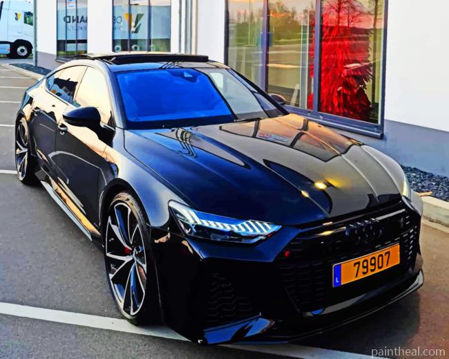 Audi Luxury Vehicle Painting By Numbers Kits