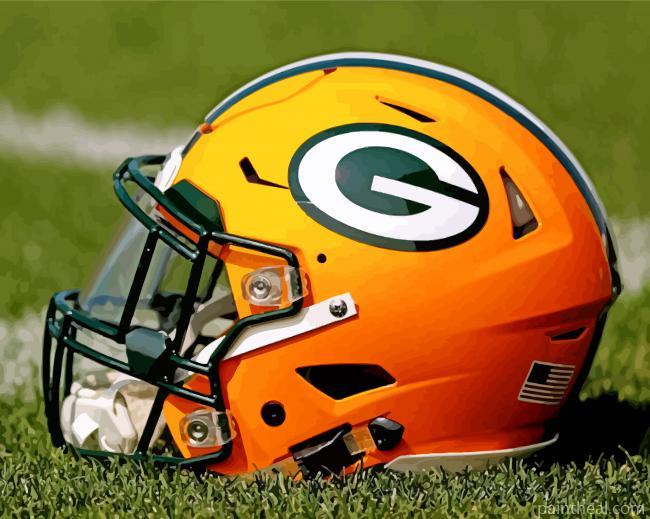 Green Bay Packers Football Painting By Numbers Kits