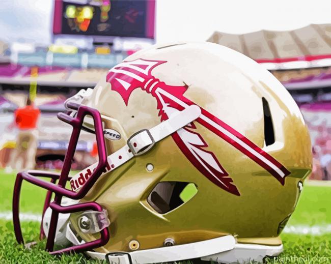 FSU Helmet Painting By Numbers Kits