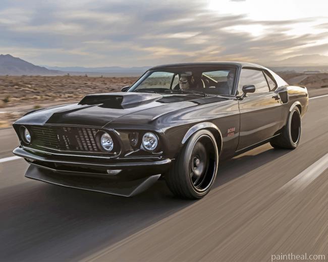 Classic Mustang Painting By Numbers Kits