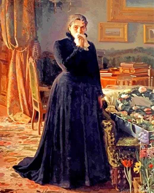Inconsolable Grief Painting By Numbers Kits