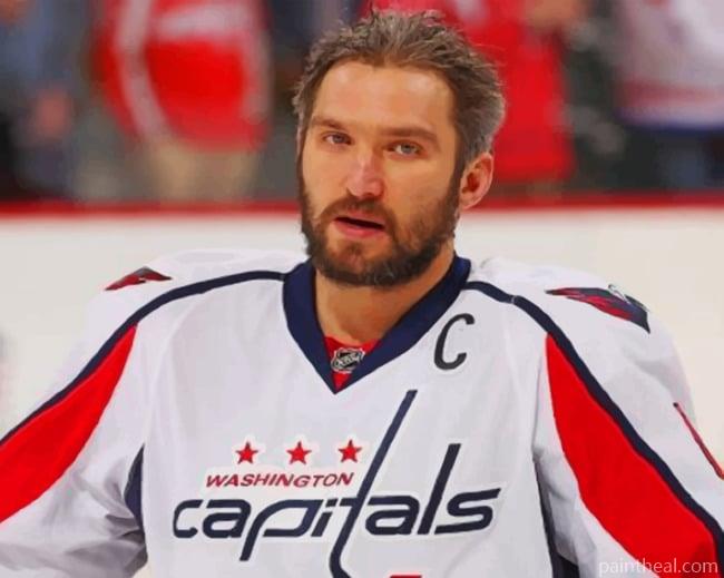Alexander Ovechkin Player Painting By Numbers Kits