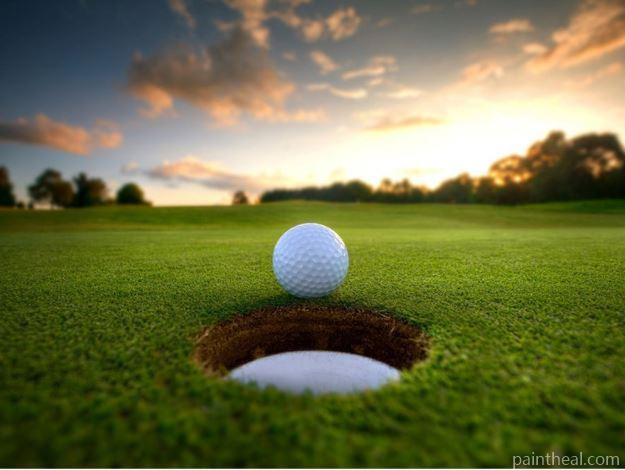 Golf Ball And Hole Painting By Numbers Kits