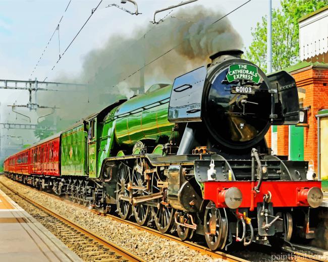 Flying Old Scotsman Painting By Numbers Kits