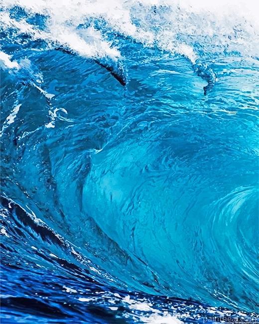 Beach Waves Painting By Numbers Kits