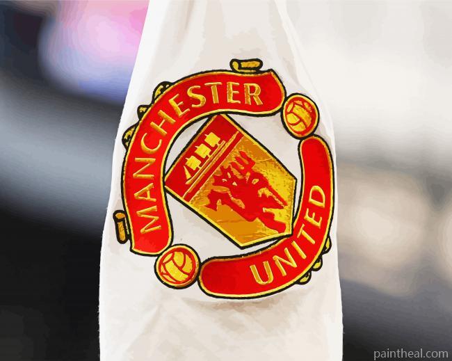 Manchester United FC Logo Painting By Numbers Kits