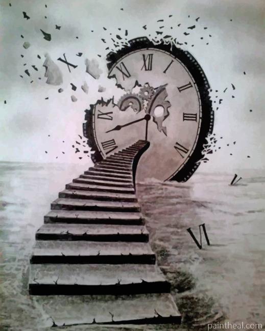 Time Flies Painting By Numbers Kits