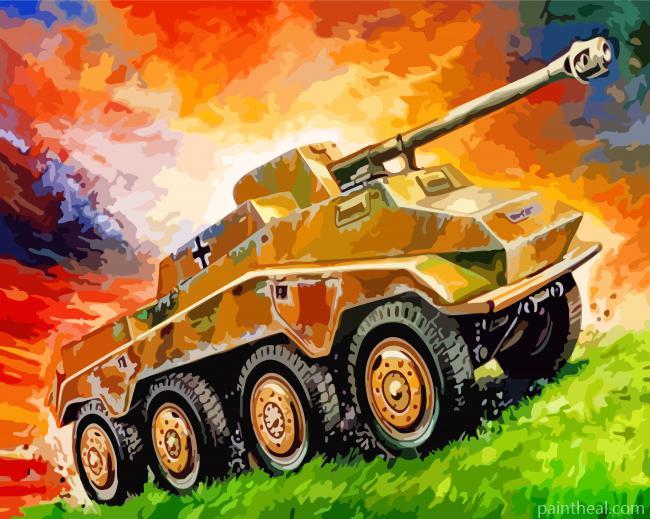 Aesthetic Panzers Painting By Numbers Kits