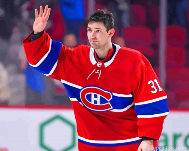 Carey Price From Habs Sport Painting By Numbers Kits