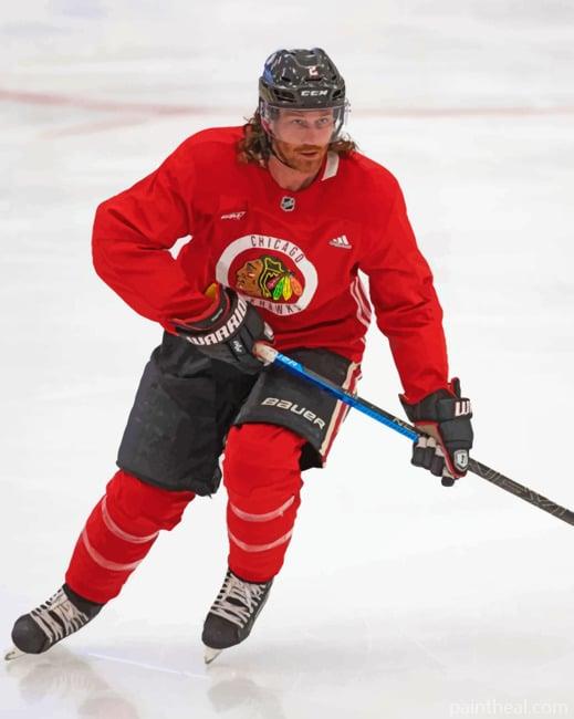 Duncan Keith Player Painting By Numbers Kits