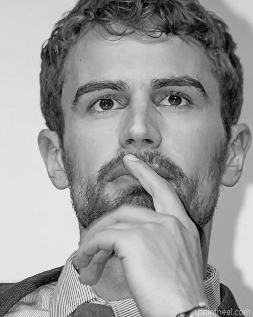 Theo James Painting By Numbers Kits