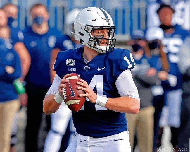 Penn State Nittany Lions Football Players Painting By Numbers Kits