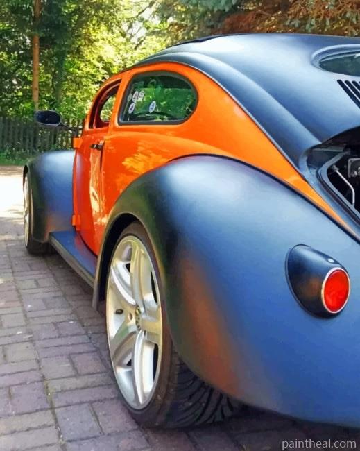Super Beetle Painting By Numbers Kits