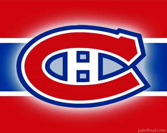 Habs Logo Painting By Numbers Kits