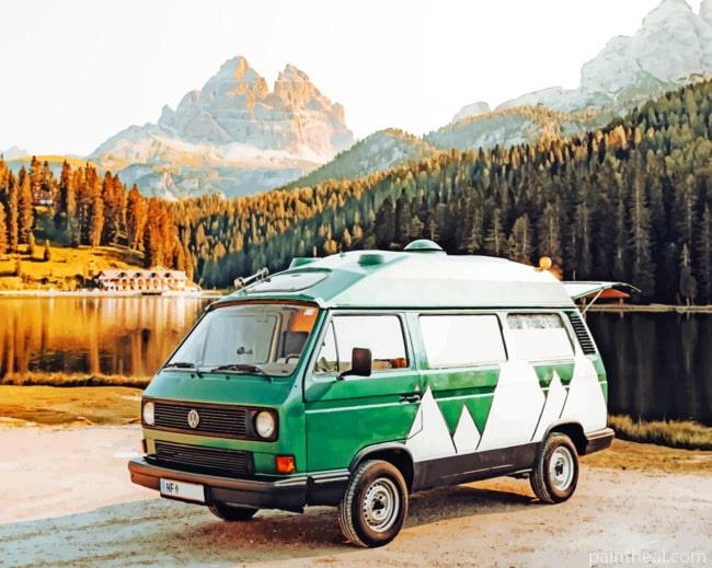Van In Nature Painting By Numbers Kits