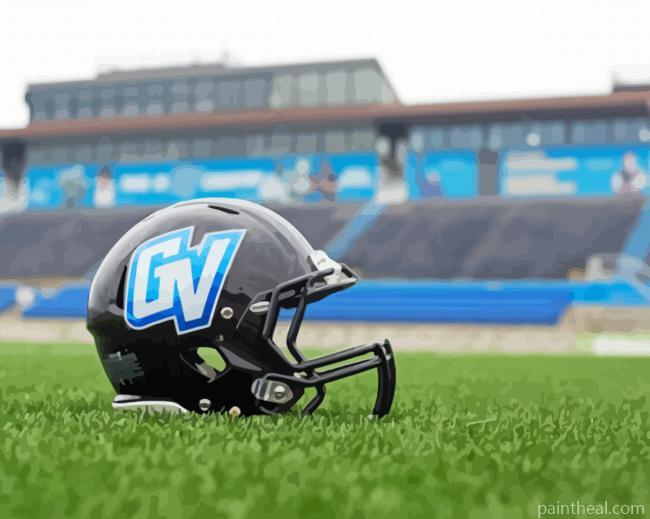GVSU Helmet Painting By Numbers Kits