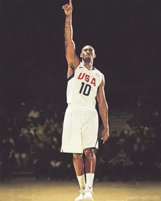 Kobe Bryant Player Painting By Numbers Kits