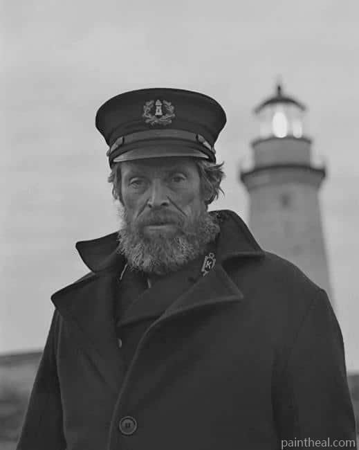 Willem Dafoe The Lighthouse NEW Painting By Numbers Kits