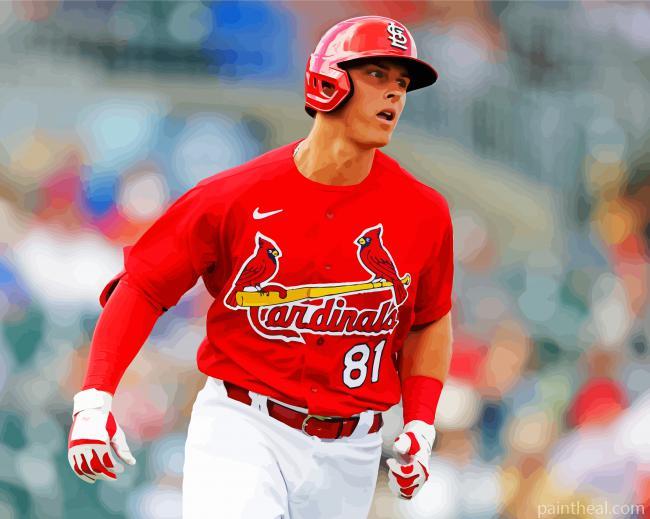 St Louis Cardinals Player Painting By Numbers Kits