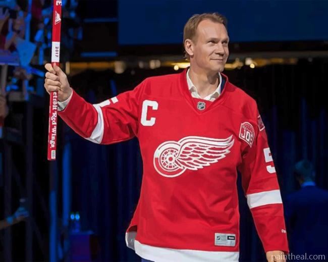 Nicklas Lidstrom Painting By Numbers Kits