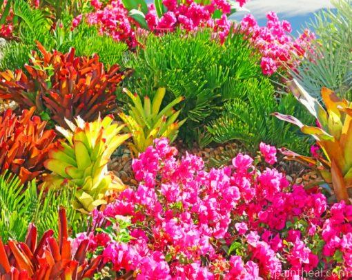 Botanical Garden – 5D Diamond Painting Painting By Numbers Kits