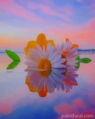 Aesthetic Oxeye Daisy Painting By Numbers Kits