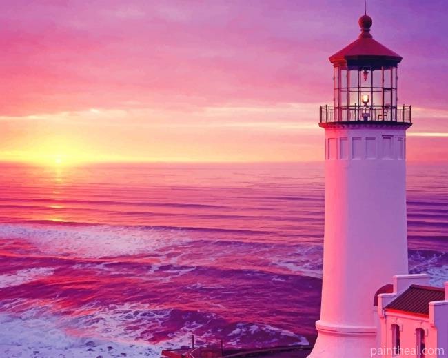 North Head Lighthouse Painting By Numbers Kits