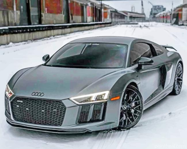 Grey Audi Painting By Numbers Kits