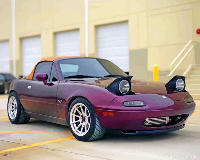 Miata Car Painting By Numbers Kits