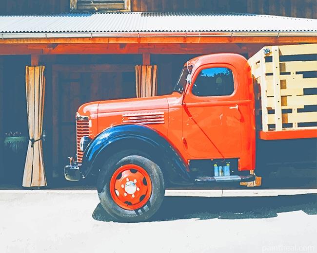 Vintage Truck Brands Painting By Numbers Kits