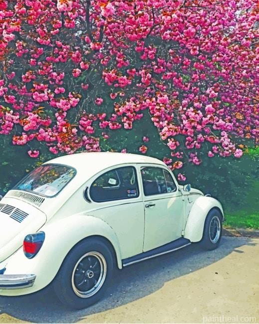 Spring VW Painting By Numbers Kits