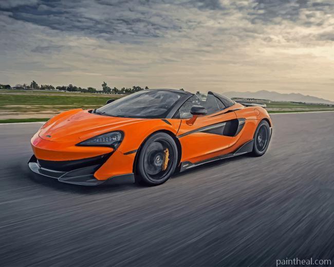 Mclaren 600lt Spider Painting By Numbers Kits