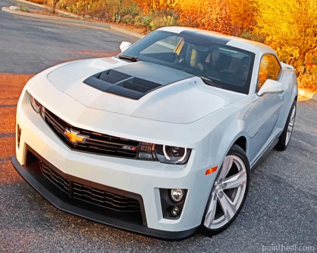 Chevrolet Camaro 2020 Painting By Numbers Kits