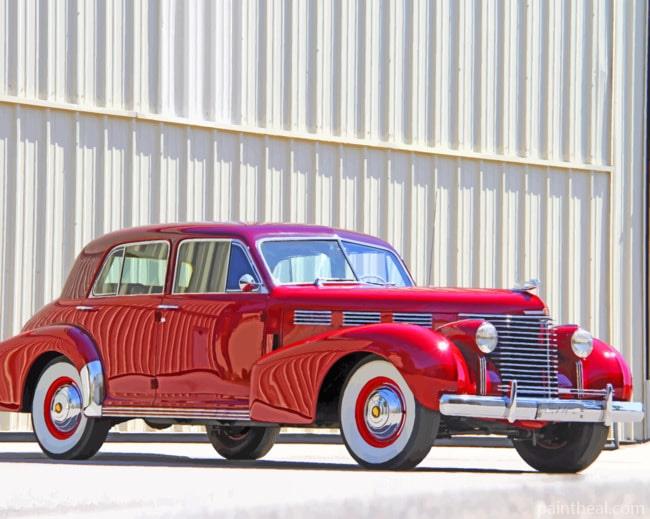 Cadillac Sixty Special 1938 Car Painting By Numbers Kits