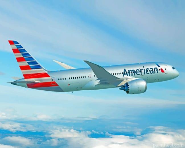 American Plane Painting By Numbers Kits