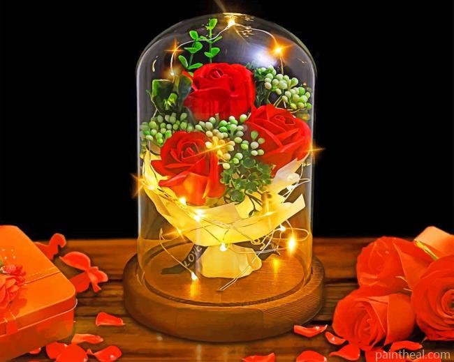 Enchanted Roses Painting By Numbers Kits