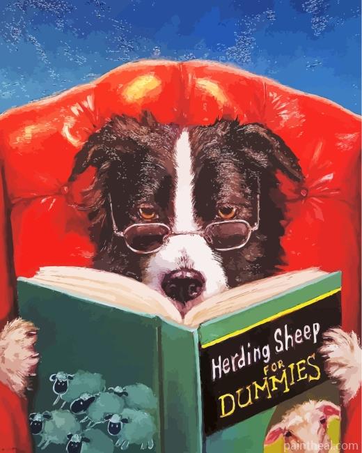 Nerdy Dog Painting By Numbers Kits