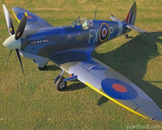 Supermarine Spitfire Painting By Numbers Kits