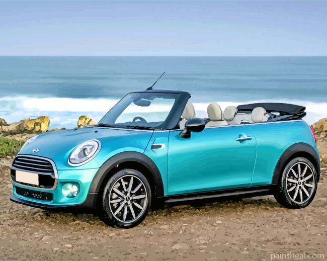 Mini Cooper Car Painting By Numbers Kits